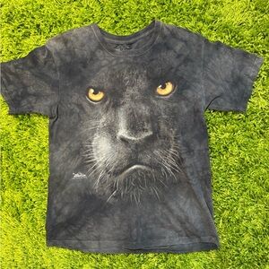 2011‎ Black Panther Animal Face Graphic T shirt